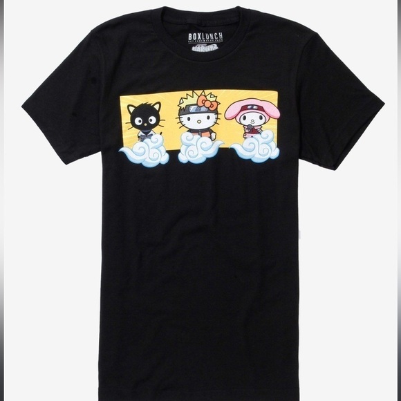 Boxlunch Naruto x Hello Kitty T-shirt Size XL - Picture 4 of 4